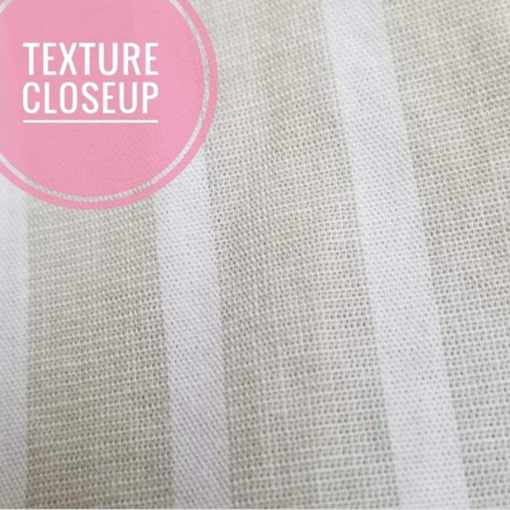 NAUTICA green white striped long sleeve shirt Neck 16.5 - Picture 2 of 7